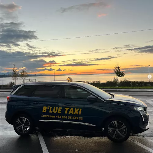 Privatfahrten, Blue Taxi, Taxiunternehmer, Lustenau, Höchst, Gaißau, Fußach